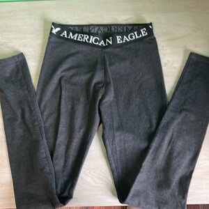 Grey leggings size small American Eagle